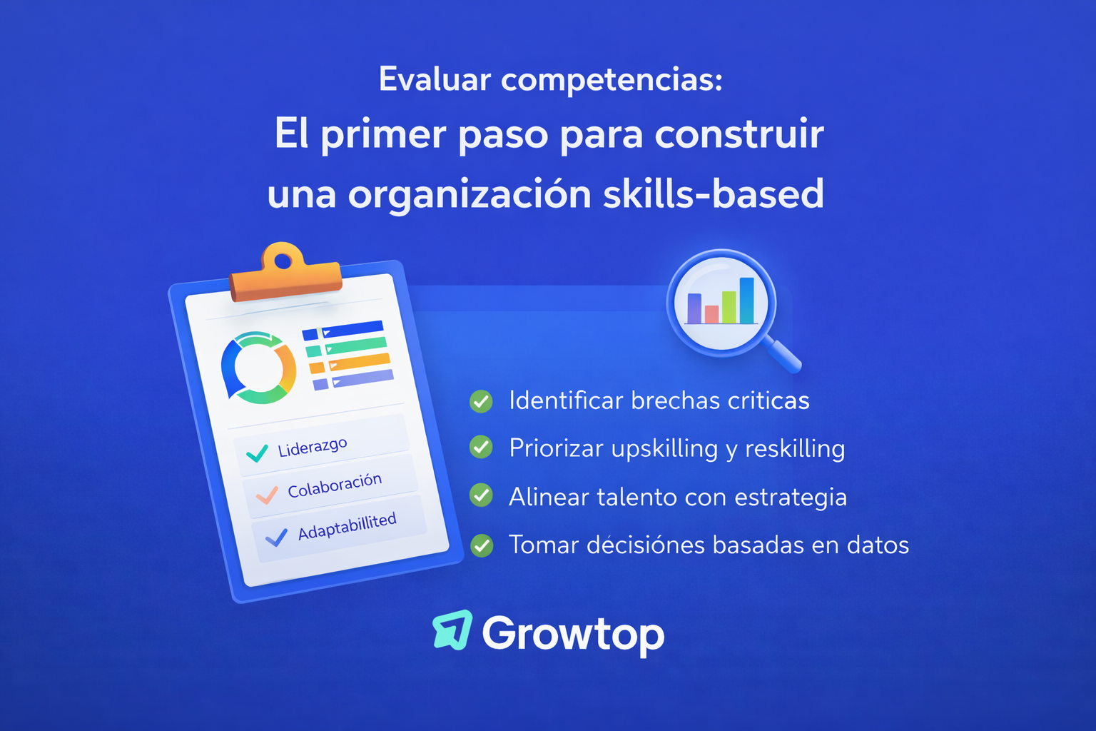 Evaluar competencias: el primer paso para construir una organización skills-based